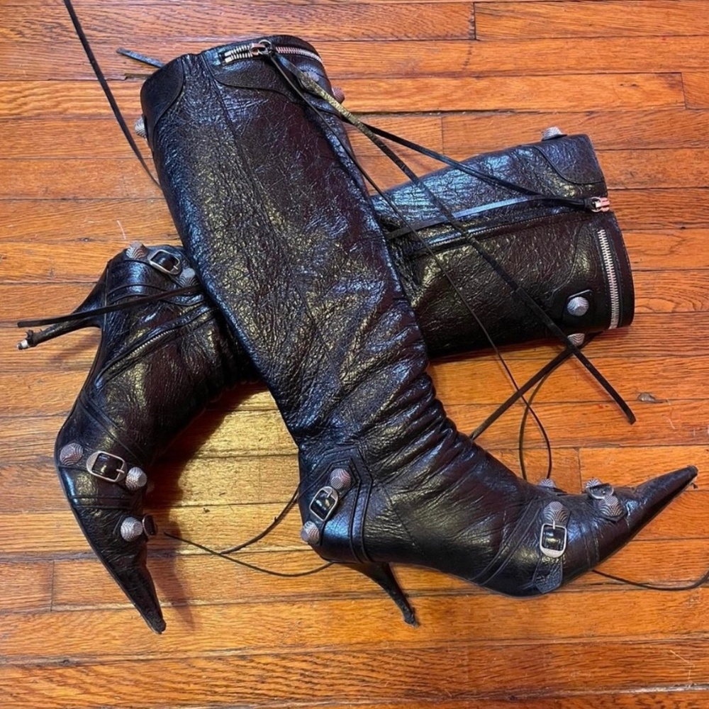 Balenciaga 90mm Cagole Boots